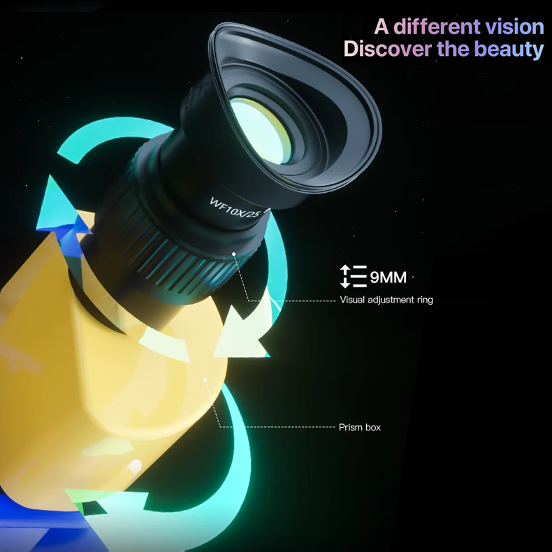 MECHANIC MOS760 Triocular Microscope 7X-60X Magnification 360 Degree Rotation Phone PCB Soldering MOS750 Binocular Microscope