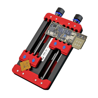 MECHANIC MR6 Air Double Bearings Repair Fixtures PCB Board Holder Soldering Motherboard Chip Remove Glue Phone Maintenance Clamp