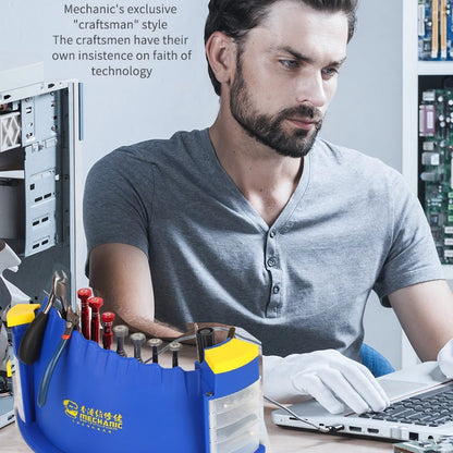 MECHANIC MT-BR10 BR5 Storage Box Desktop Parts Maintenance Tool Organizer For Mobile Phone Repair Screwdriver/Tweezers Storage