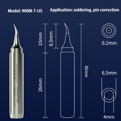 MECHANIC Master Series Solder Iron Tip 900M-T-US /  900M-T-UI
