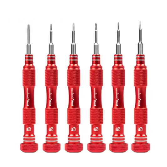 MECHANIC Max8 High Precision 3D Aluminum Alloy Built-in Magnet Screwdriver For Mobile Phone Repair Non-slip Disassembly Tool