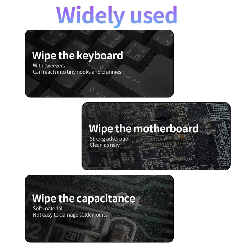 Mechanic NC800 Nano Cleaning Sponge For Cleaning Motherboard Screen Camera PCB Soldering Flux Solder Oil Repair Cleaner Tool