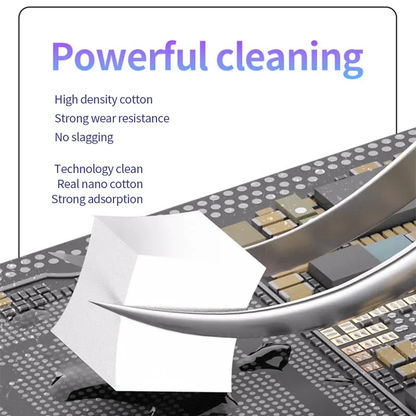 Mechanic NC800 Nano Cleaning Sponge For Cleaning Motherboard Screen Camera PCB Soldering Flux Solder Oil Repair Cleaner Tool