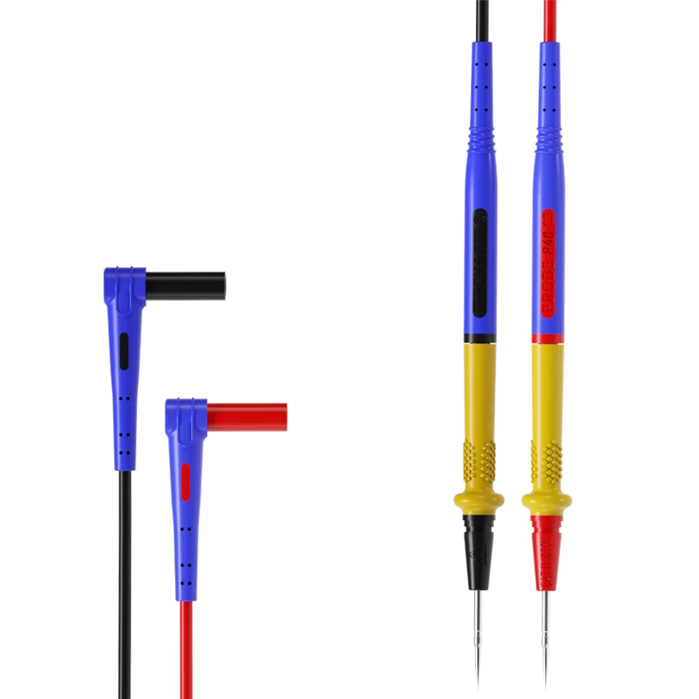 MECHANIC P30 P40 Multimeter Pen 1000V 20A Soft Anti-Scalding Silicone Wire Extra Tip Probe Test Pen for Digital Multimeter
