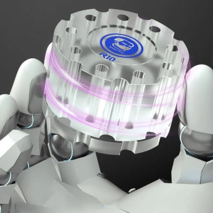 MECHANIC R10 Rotary Storage Box Double Bearing 360 Degree Rotation for Screwdriver Tweezers 9-hole Crystal Storage Container