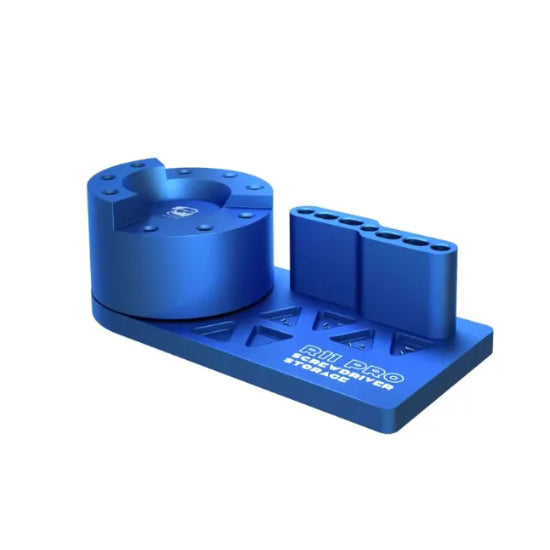 MECHANIC R11 Pro Multi-Functional Storage Box 360° Rotating Screwdriver Tweezer Holder Phone Maintenance Tool Accessories Rack