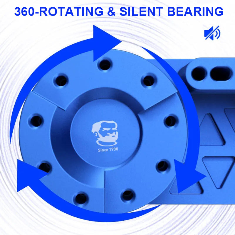 MECHANIC R11 Pro Multi-Functional Storage Box 360° Rotating Screwdriver Tweezer Holder Phone Maintenance Tool Accessories Rack