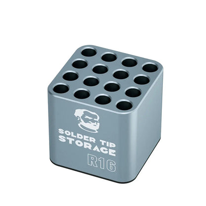 Mechanic R16 Multifunctional Soldering Iron Tips Storage Box for C210 C245 C115 T12 Heating Core Organizer Welding Head Holder