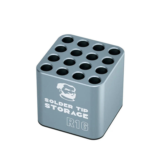 Mechanic R16 Multifunctional Soldering Iron Tips Storage Box for C210 C245 C115 T12 Heating Core Organizer Welding Head Holder