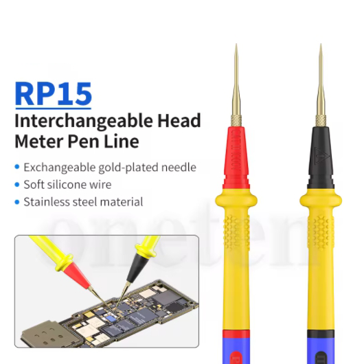MECHANIC RP15 Stainless Steel Watch Pen Wire With High Precision Reversible Head For Multimeter universal Testing Pen Tools