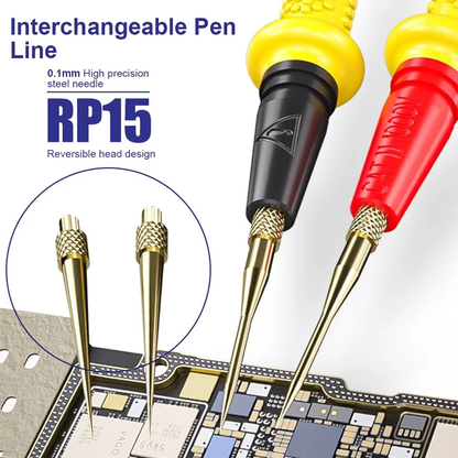 MECHANIC RP15 Stainless Steel Watch Pen Wire With High Precision Reversible Head For Multimeter universal Testing Pen Tools