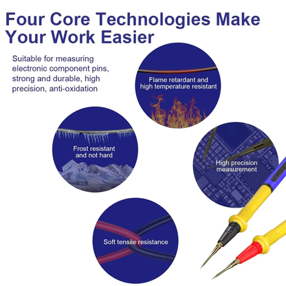 MECHANIC RP15 Stainless Steel Watch Pen Wire With High Precision Reversible Head For Multimeter universal Testing Pen Tools