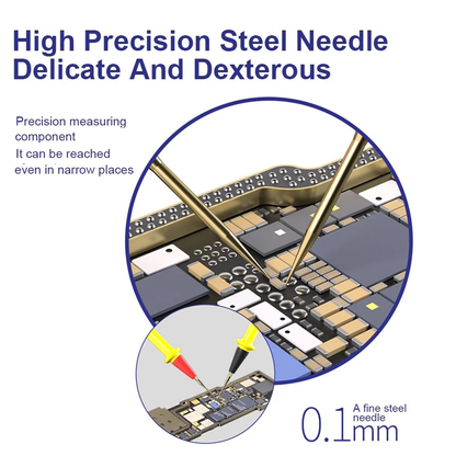 MECHANIC RP15 Stainless Steel Watch Pen Wire With High Precision Reversible Head For Multimeter universal Testing Pen Tools