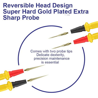 MECHANIC RP15 Stainless Steel Watch Pen Wire With High Precision Reversible Head For Multimeter universal Testing Pen Tools