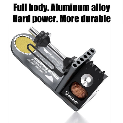 MECHANIC RS5 Multi Functional Welding Soldering Iron Holder with Iron Tip Placement Hole Sponge Pad Tin Wire Placement Rack