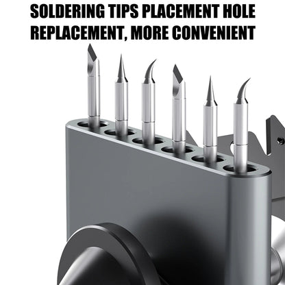 MECHANIC RS5 Multi Functional Welding Soldering Iron Holder with Iron Tip Placement Hole Sponge Pad Tin Wire Placement Rack