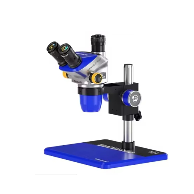 MECHANIC Super X Pro -B11 Trinocular Stereo Microscope 6.5X-52X Continuous Zoom for PCB Phone Soldering Repair Microscope Tool