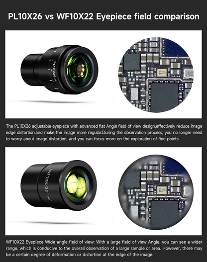 MECHANIC Super X Pro -B11 Trinocular Stereo Microscope 6.5X-52X Continuous Zoom for PCB Phone Soldering Repair Microscope Tool
