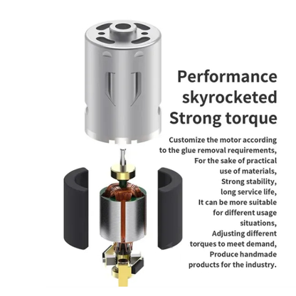 MECHANIC TORNADO ONE Aluminum Alloy Degumming Tool 3 Speed OneButton Forward Reverse Electric Glue Cleaning Remover