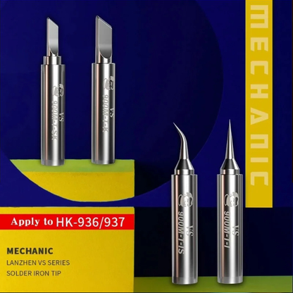 MECHANIC 900M-T-/lS/K/SK Lead-Free VS series Soldering lron Tip Heat Welding Headfor 936 937 Soldering Station Repair Rework Tool