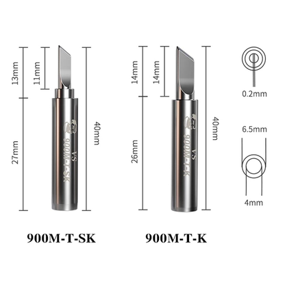 MECHANIC 900M-T-/lS/K/SK Lead-Free VS series Soldering lron Tip Heat Welding Headfor 936 937 Soldering Station Repair Rework Tool