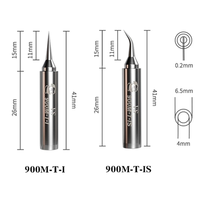MECHANIC 900M-T-/lS/K/SK Lead-Free VS series Soldering lron Tip Heat Welding Headfor 936 937 Soldering Station Repair Rework Tool