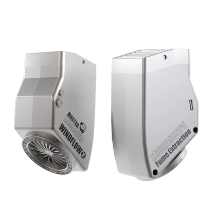 Mechanic Windflow X Exhaust Fan With Light Powerful Smoke Exhaust for Microscopes Mobile Phone Motherboard Welding Repair tools