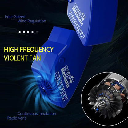 Mechanic Windflow X Exhaust Fan With Light Powerful Smoke Exhaust for Microscopes Mobile Phone Motherboard Welding Repair tools
