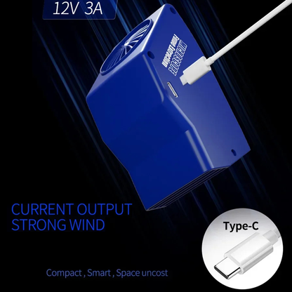 Mechanic Windflow X Exhaust Fan With Light Powerful Smoke Exhaust for Microscopes Mobile Phone Motherboard Welding Repair tools