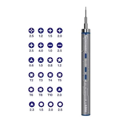 MECHANIC X-DRIVE Multifunctional Electric Manual Integrated Screwdriver Set High Hardness Mobile Phone Disassembly Repair Tool
