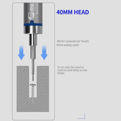 MECHANIC X-DRIVE Multifunctional Electric Manual Integrated Screwdriver Set High Hardness Mobile Phone Disassembly Repair Tool