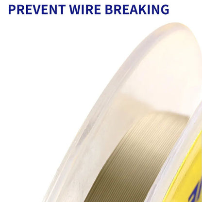 MECHANIC iLine X High Hardness Special Steel Cutting Wire for Mobile Phone LCD Screen Separation Repair Tools 0.028mm--0.1m