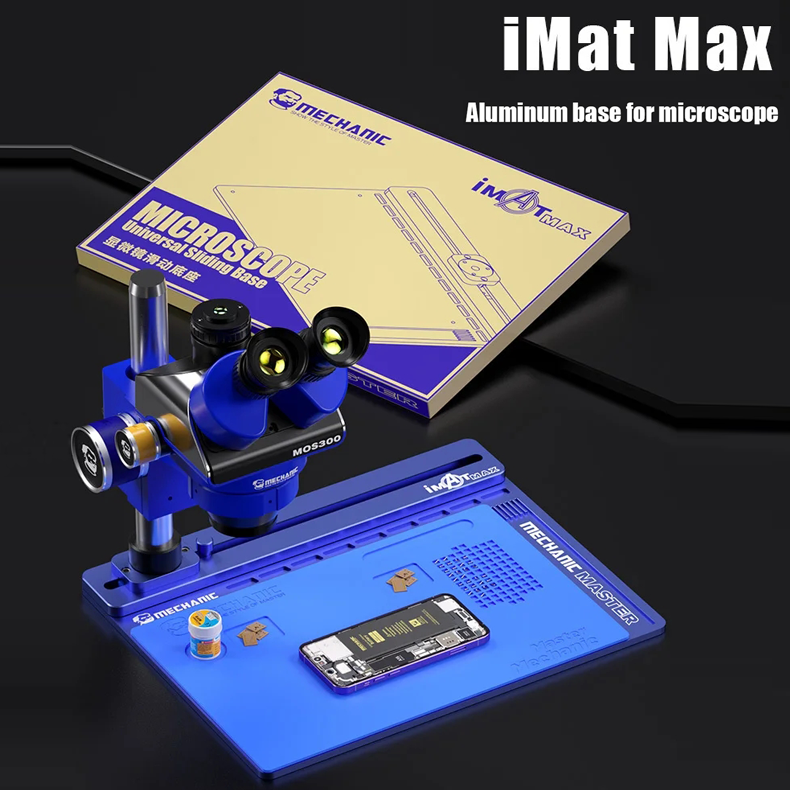 Mechanic Multifunction Aluminum Alloy Microscope Universal Base Mobile Phone BGA Soldering Repair Platform Stand Worktable Base