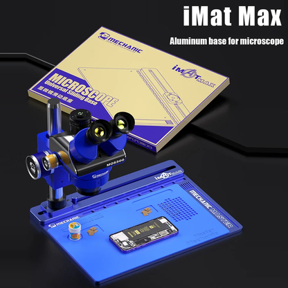 Mechanic Multifunction Aluminum Alloy Microscope Universal Base Mobile Phone BGA Soldering Repair Platform Stand Worktable Base