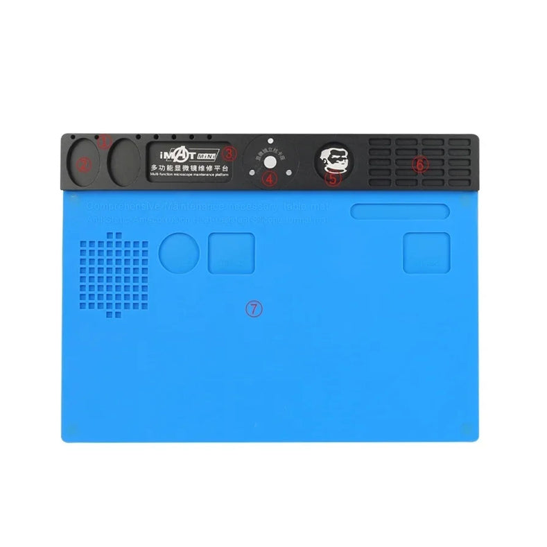 Mechanic Multifunction Aluminum Alloy Microscope Universal Base Mobile Phone BGA Soldering Repair Platform Stand Worktable Base