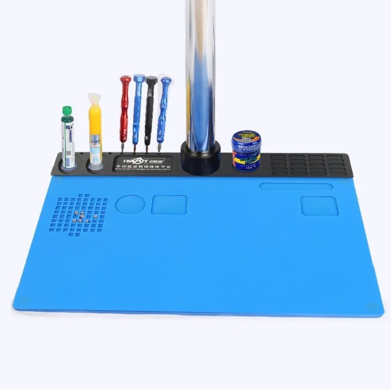 Mechanic Multifunction Aluminum Alloy Microscope Universal Base Mobile Phone BGA Soldering Repair Platform Stand Worktable Base