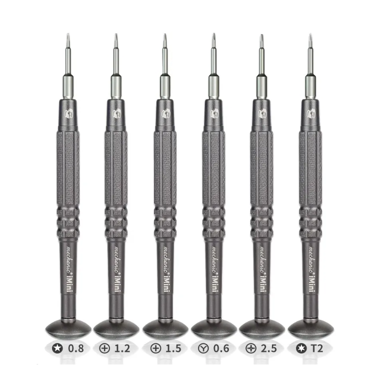 MECHANIC IMini High Hardness Screwdriver for IPhone IPad Mobile Phone Computer Watch Screw Disassembly Repair Screwdriver Tool