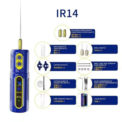 MECHANIC IR16/IR14/IR13/IR12/IR10 PRO Electric OCA Glue Remover Tool With Green Dust Display Lamp LED Display For Screen Remover Glue