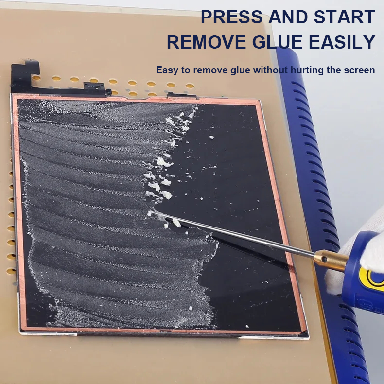 MECHANIC IR16/IR14/IR13/IR12/IR10 PRO Electric OCA Glue Remover Tool With Green Dust Display Lamp LED Display For Screen Remover Glue