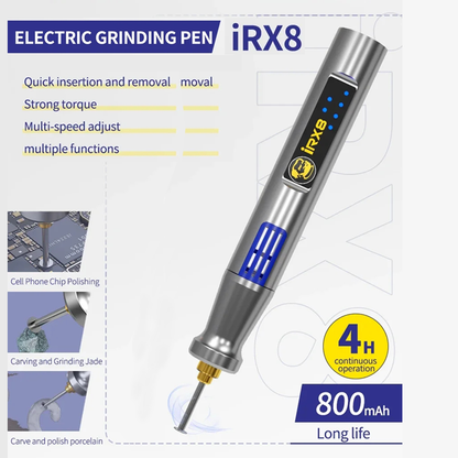 MECHANIC IRX8 Electric Sanding Polishing pen Grinder High Speed Motor Chip Carving For Phone Repair