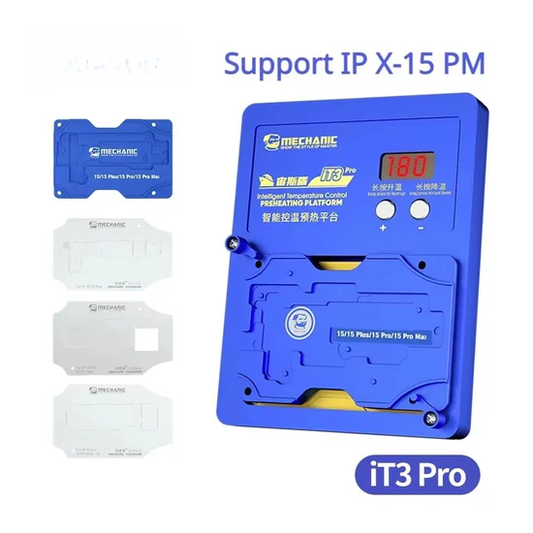 MECHANIC IT3 Pro Intelligent Preheating Platform for IPhone X-15PM Motherboard Layered Chip BGA Template Dot Matrix Repair Tool