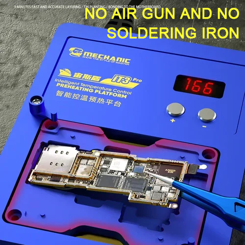 MECHANIC IT3 Pro Intelligent Preheating Platform for IPhone X-15PM Motherboard Layered Chip BGA Template Dot Matrix Repair Tool