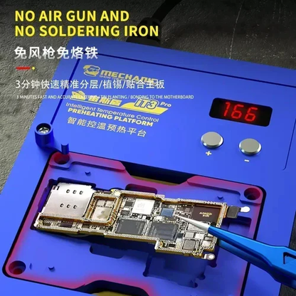 MECHANIC IT3 Pro Intelligent Preheating Platform for IPhone X-15PM Motherboard Layered Chip BGA Template Dot Matrix Repair Tool